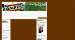 Desktop Screenshot of familycamping.camping2u.com