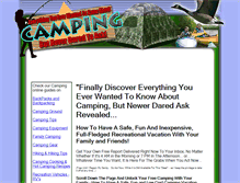 Tablet Screenshot of camping2u.com