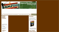 Desktop Screenshot of hotcampingrecipes.camping2u.com